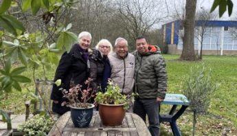 bewoner aan zet