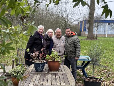 bewoner aan zet